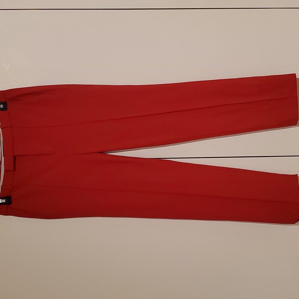 J. Crew Vibrant Red Women's Trousers